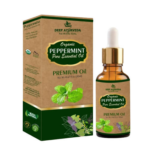 Deep Ayurveda Peppermint Pure Essential Oil | Grocsy