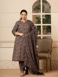 Yufta Cotton Olive Paisley Print Plus Size Kurta Dupatta Set | Grocsy
