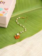 Ruby Raang Traditional Teardrop Maang Tikka | Grocsy