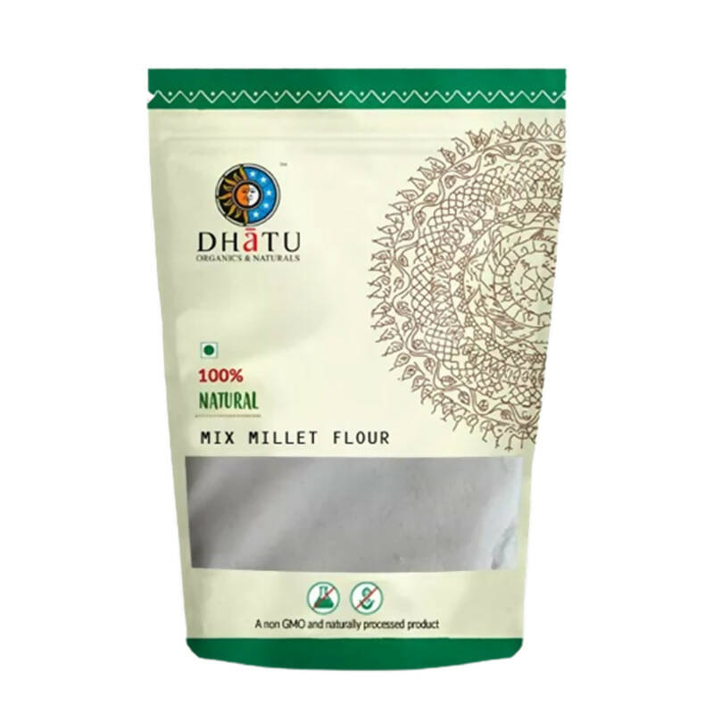 Dhatu Organics & Naturals Mixed Millet Flour | Grocsy