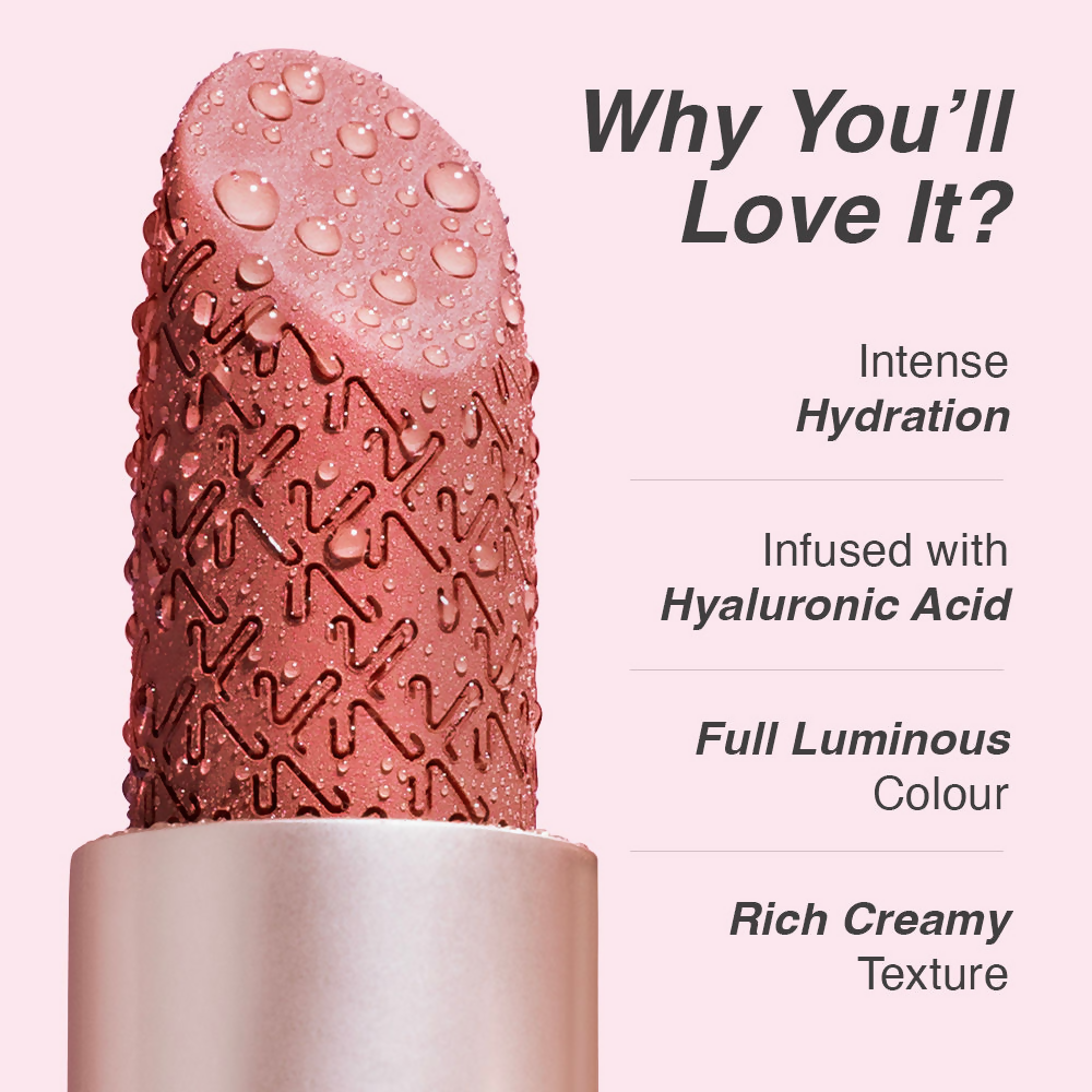 Kay Beauty Hydra Crème Hydrating Full Coverage Lipstick with Hyaluronic Acid-Dreamer | Grocsy