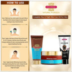 Inveda Complete Day & Night Skin Care Kit For Men | Grocsy