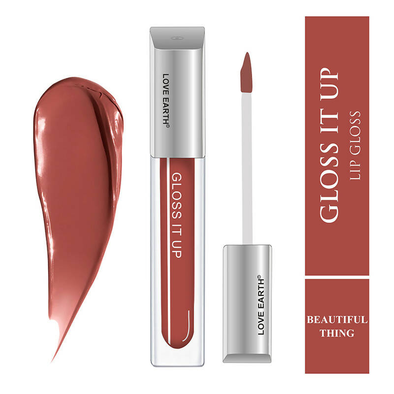Love Earth Lip Gloss - Beautiful Thing (Barbie Pink) | Grocsy