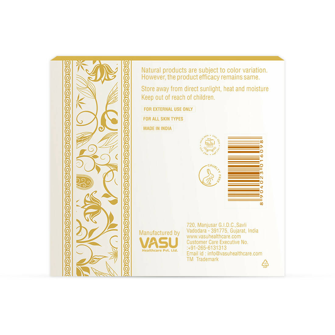 Vasu Healthcare Kumkumadi Tailam Facial Beauty Gel Face Cream | Grocsy