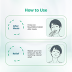 Mintdrops MouthMend Chewable Tablets | Grocsy