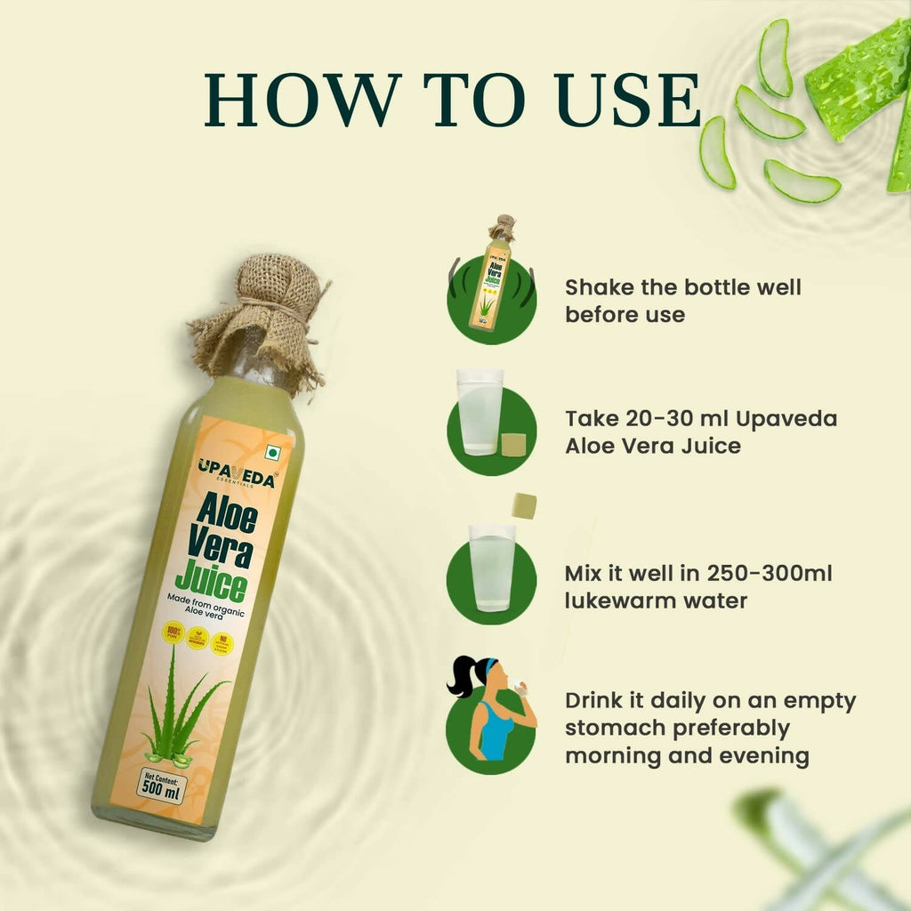 Upaveda Aloe Vera Juice | Grocsy