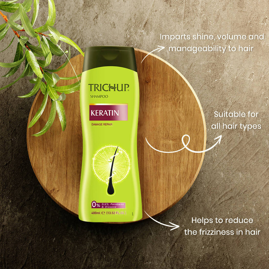 Vasu Healthcare Trichup Keratin Shampoo | Grocsy
