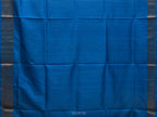 Cream and Blue Uppada Silk Handloom Saree with All Over Design - Global Threads | Grocsy