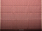 Cream and Red Cut Work Sico Cotton Saree with All Over and Border Design - Global Threads | Grocsy