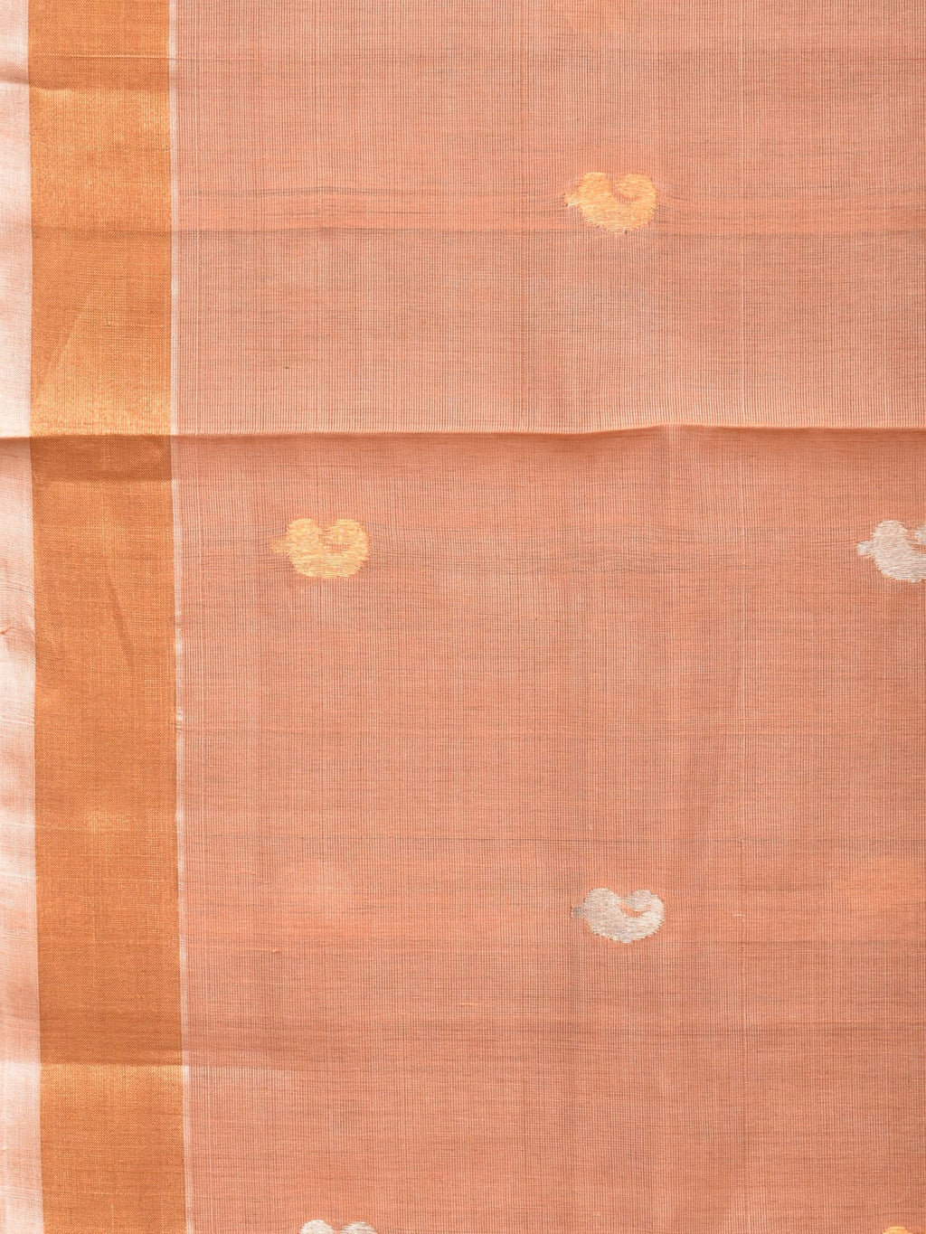 Cream Uppada Cotton Silk Handloom Saree with Jamdani Grill Design - Global Threads | Grocsy