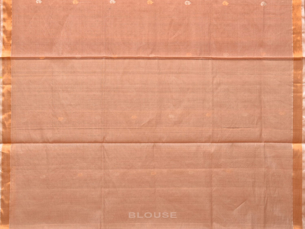 Cream Uppada Cotton Silk Handloom Saree with Jamdani Grill Design - Global Threads | Grocsy