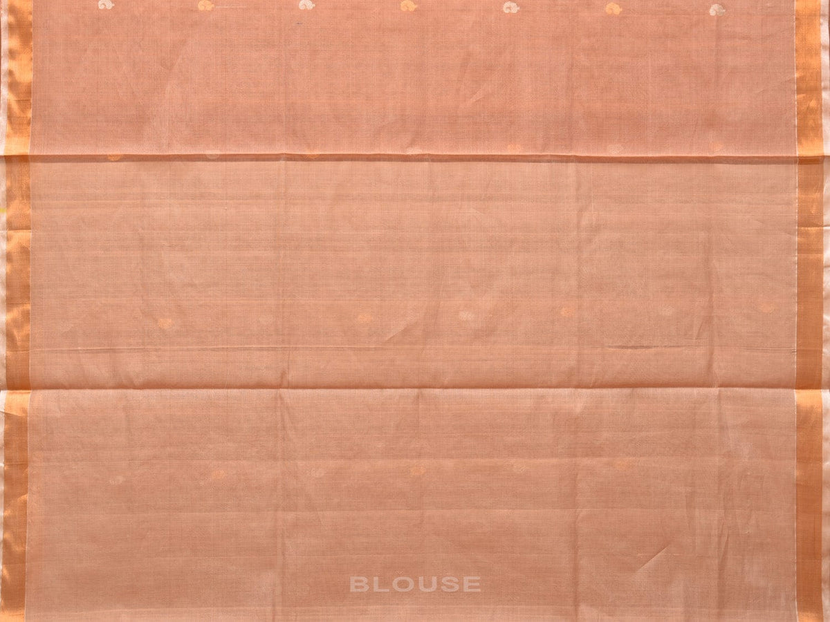 Cream Uppada Cotton Silk Handloom Saree with Jamdani Grill Design - Global Threads | Grocsy