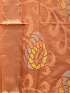 Cream Uppada Silk Handloom Saree with All Over Design - Global Threads | Grocsy