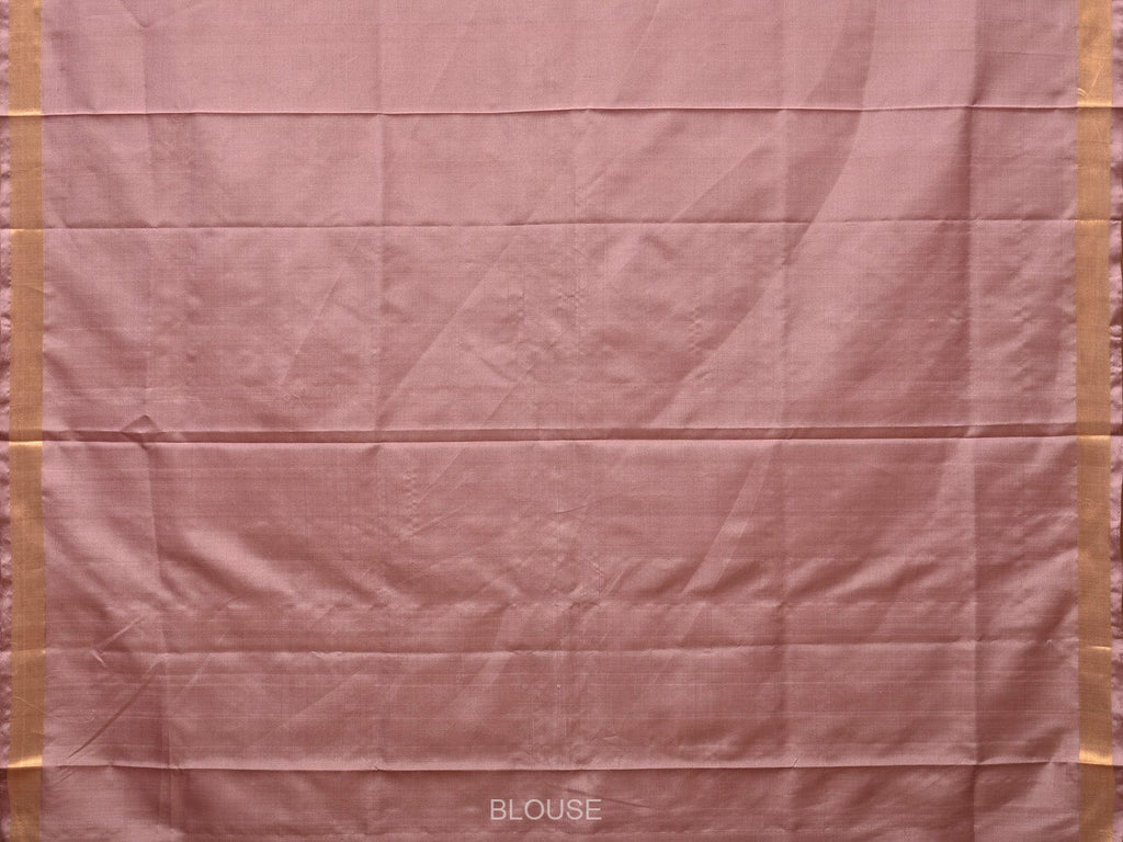 Cream Uppada Silk Handloom Saree with Mango Pallu Design - Global Threads | Grocsy