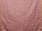 Cream Uppada Silk Handloom Saree with Mango Pallu Design - Global Threads | Grocsy