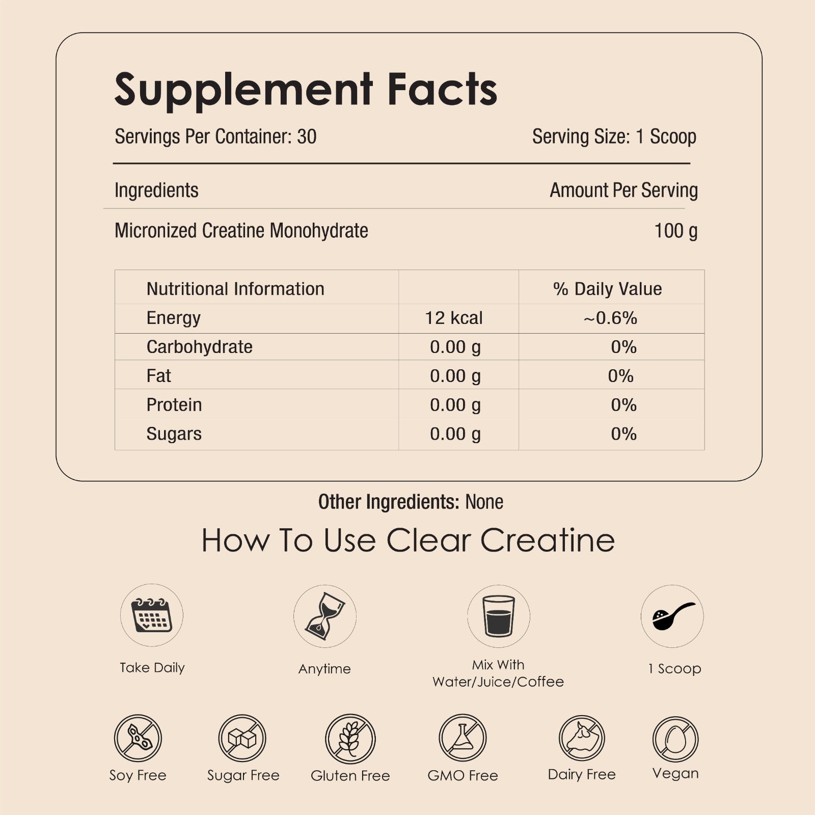 GATACA Creatine Monohydrate 200 Mesh, Ultra-Micronized for Maximum Absorption, Daily Strength, Focus & Recovery. Backed by Science, Designed for You | Grocsy