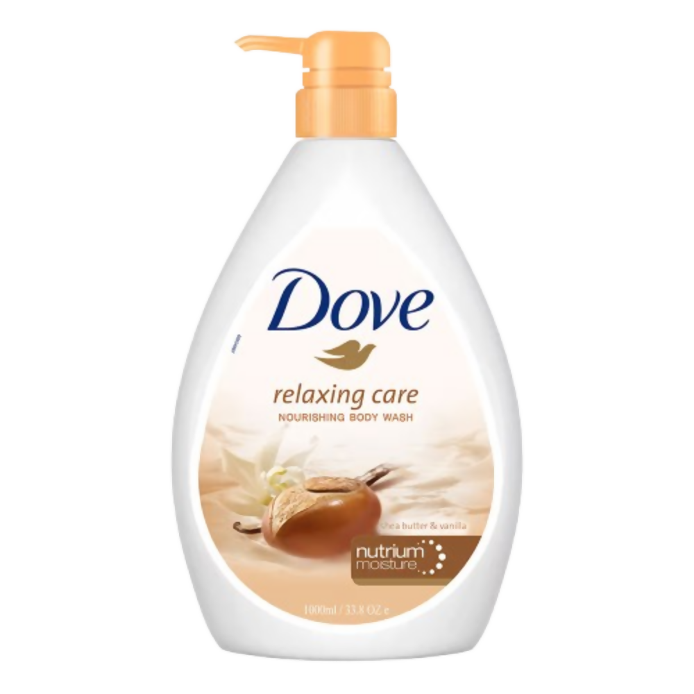 Dove Body Wash - Relaxing Care Shea Butter & Vanilla Nourishing | Grocsy