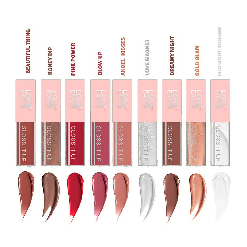 Love Earth Liquid Lip Gloss - Glitter | Grocsy