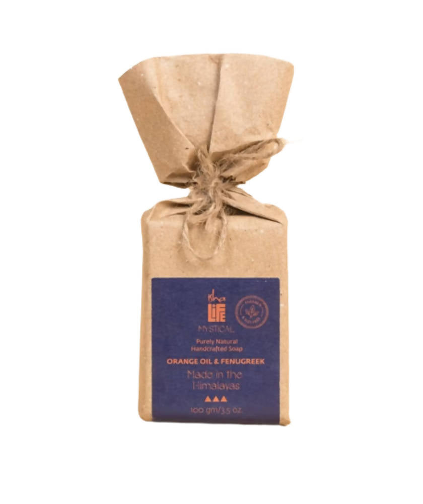 Isha Life Orange Oil & Fenugreek Soap | Grocsy