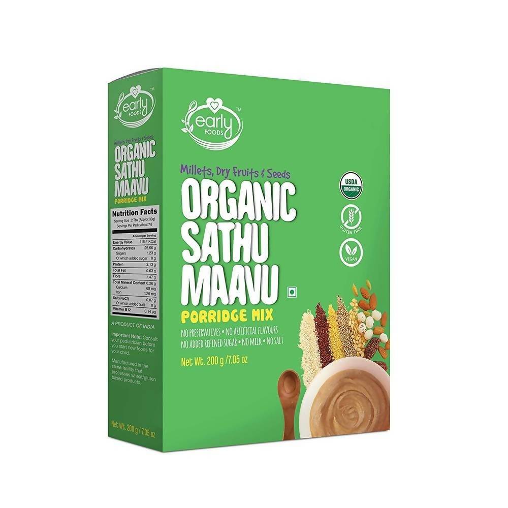Early Foods Organic Sattu Maavu Porridge Mix | Grocsy