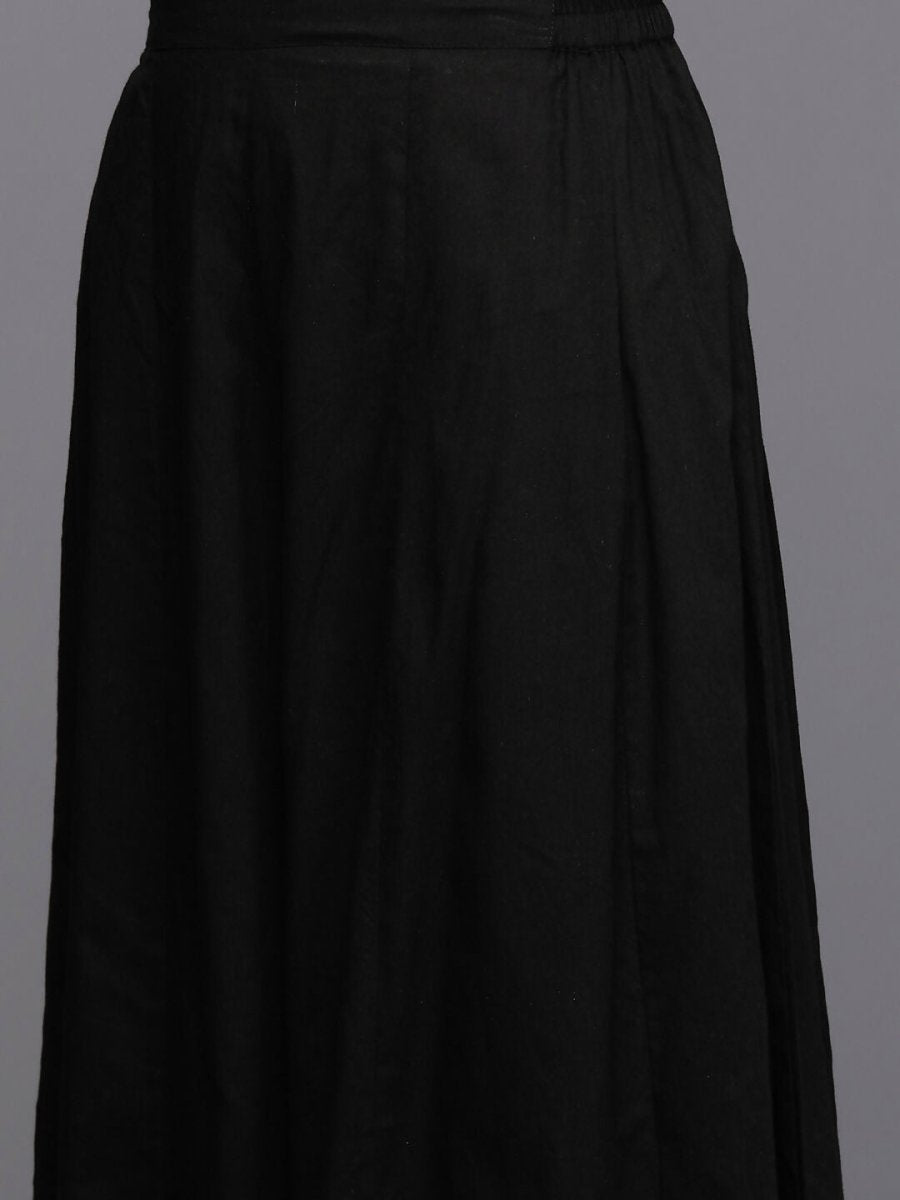 Ahalyaa Women's Traditional Wear Co-ods - Black | Grocsy