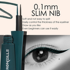 Ronzille Smudgeproof And Waterproof Liquid Matte Eyeliner - Green | Grocsy