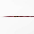 Indianvibez Bodh Grounded Resilience Real Crystal Stone Rakhi With Authenticity Certificate | Grocsy