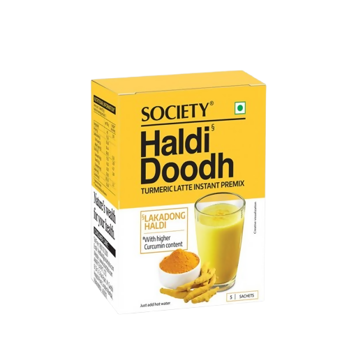 Society Tea Haldi Doodh Made with Lakadong Turmeric | Grocsy
