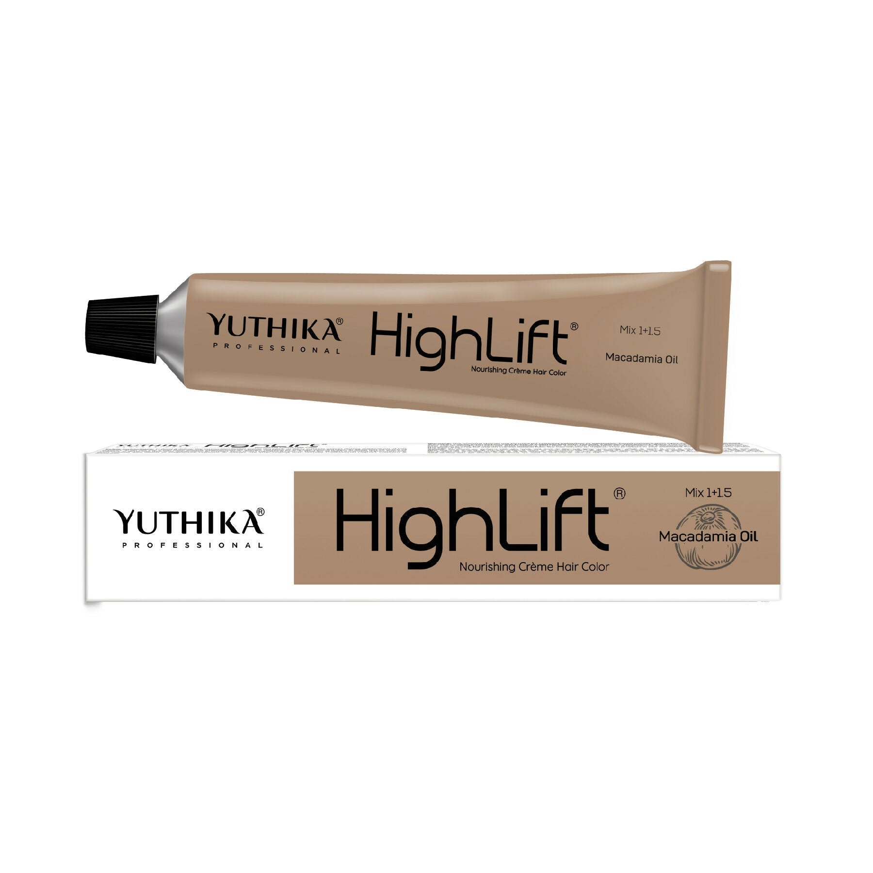 Yuthika Professional High lift Creme Hair Colour 12.3 Very Light Golden Brown | Grocsy