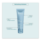 Thalgo Refreshing Exfoliator – Energizing Face Scrub with Diatomaceous Earth & Almond Shell for Oily Skin | Grocsy