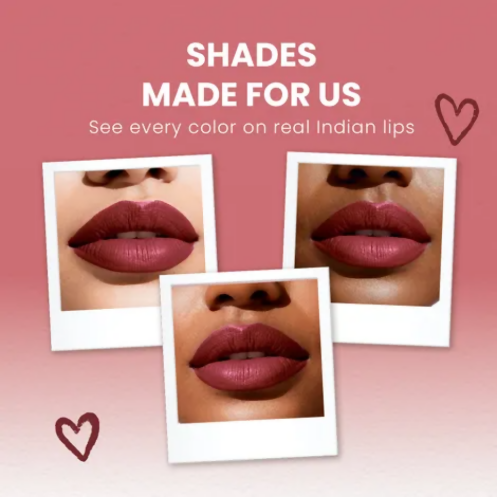 NY Bae Velvet Mousse Liquid Lipstick - Barely Bold 08 | Grocsy