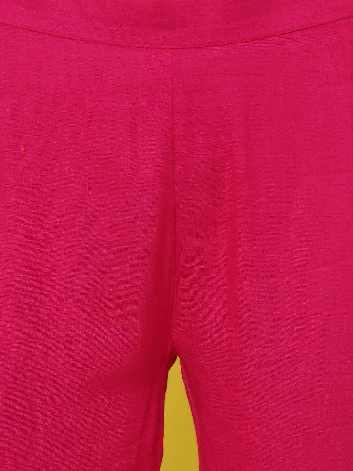 Women Republic Pink Rayon Indoester Set | Grocsy