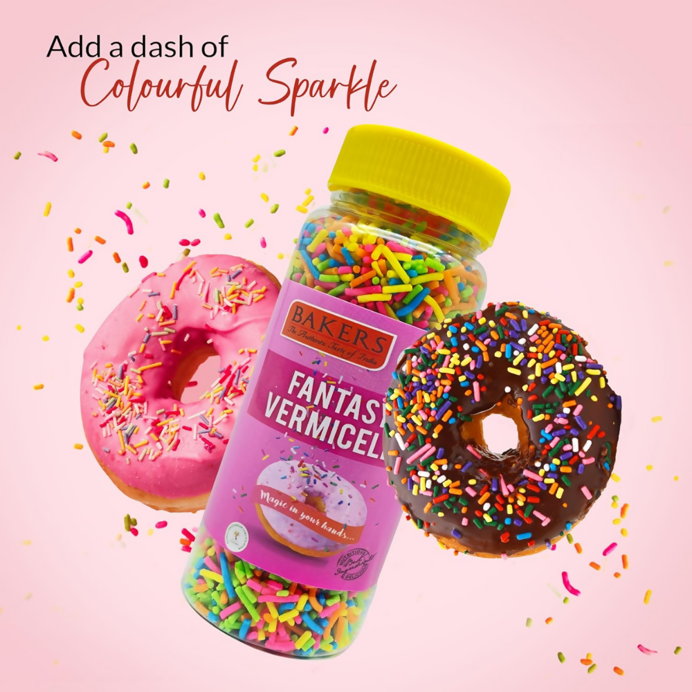 BAKERS Fantasy Colorful Vermicelli Sprinkler | Grocsy