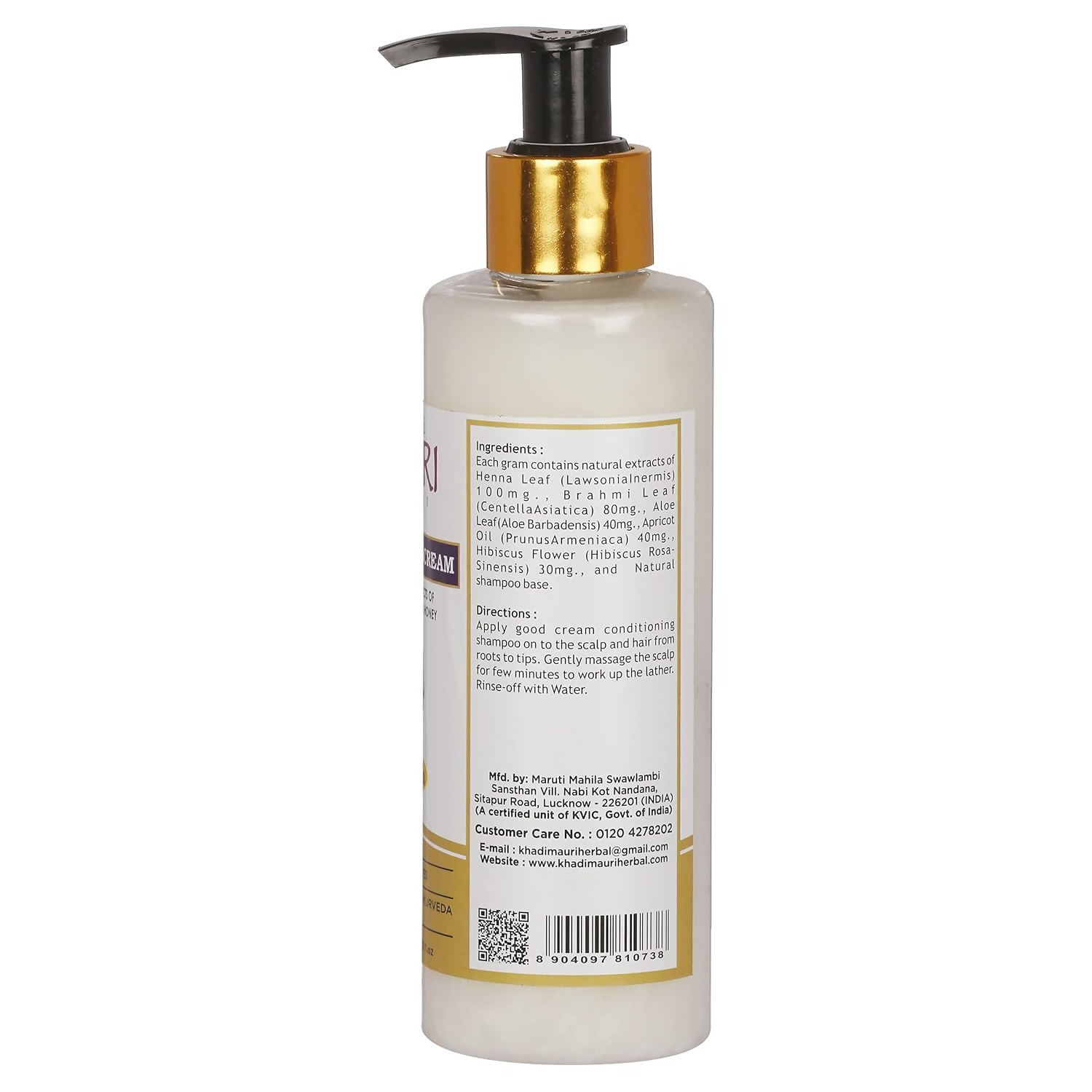 Khadi Mauri Herbal Conditioning Cream Shampoo | Grocsy