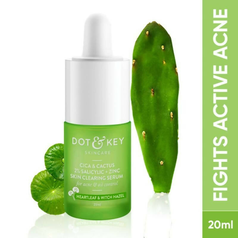 Dot & Key 2% Salicylic Cica Anti Acne Face Serum For Acne & Oil Control | Grocsy