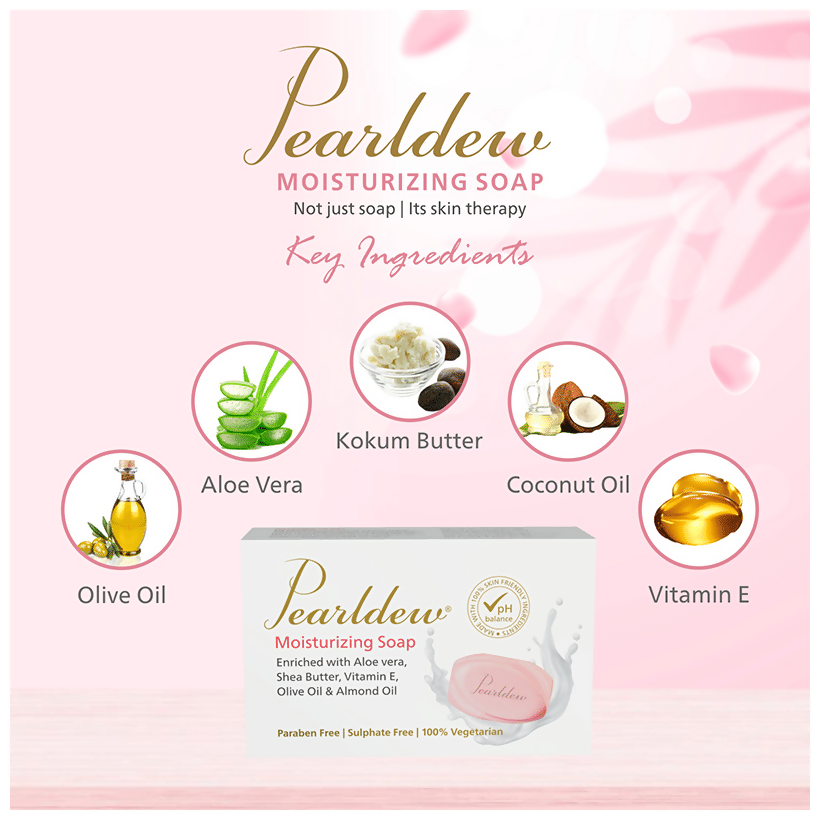Pearldew Moisturizing Soap | Grocsy