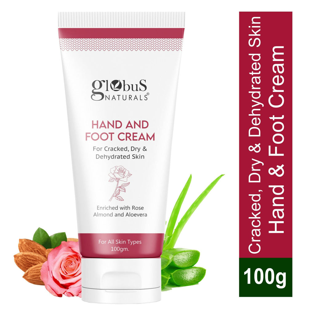 Globus Naturals Nourishing Hand & Foot Cream, On The Go Hydration | Grocsy
