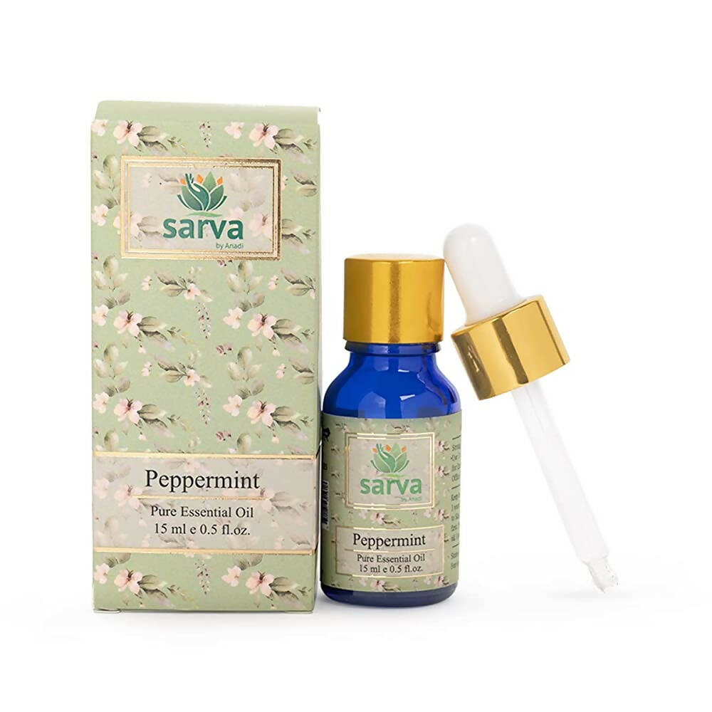 Sarva by Anadi Peppermint Pure Essential Oil | Grocsy