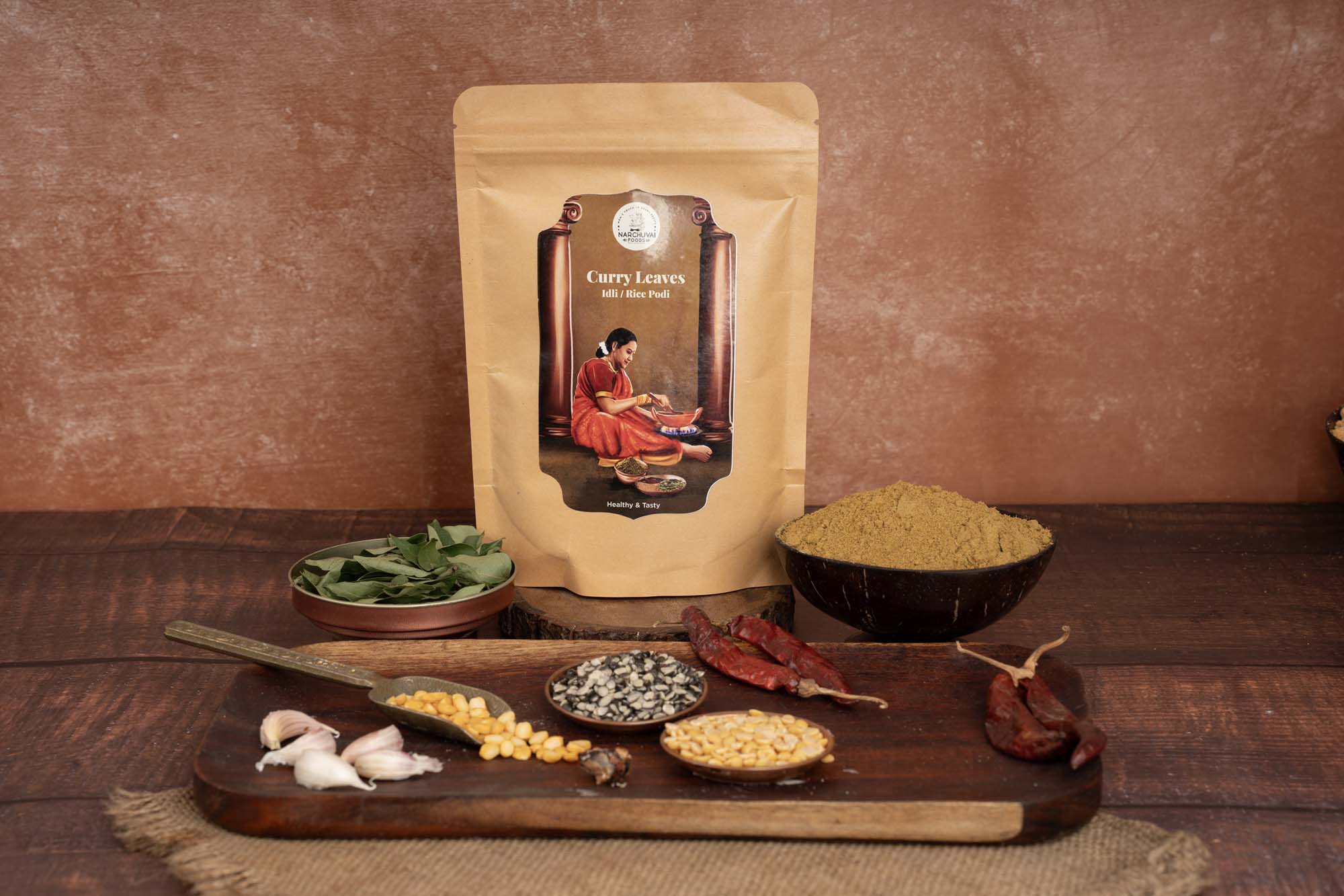 Narchuvai Foods Curry Leaves Idly Podi | Grocsy