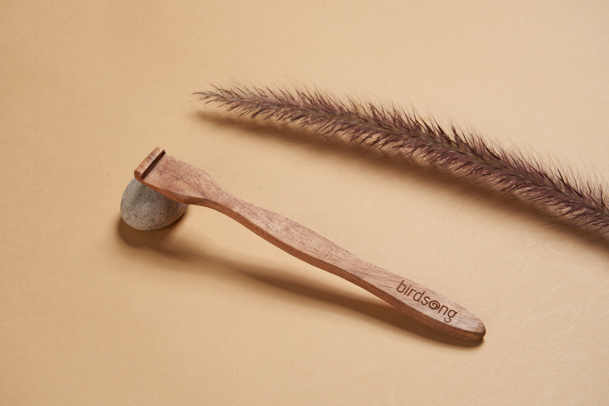 Birdsong Neem Wood Tongue Cleaner | Grocsy