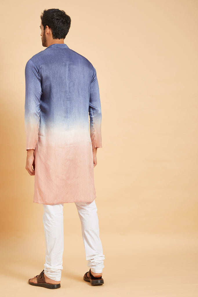Waikawa Ombre Kurta by Hilo Design | Grocsy