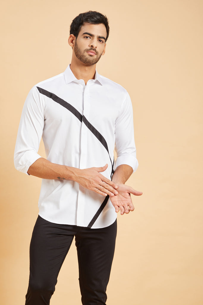 Scale Pattern Designer Men's Shirt by Hilo Design | Grocsy
