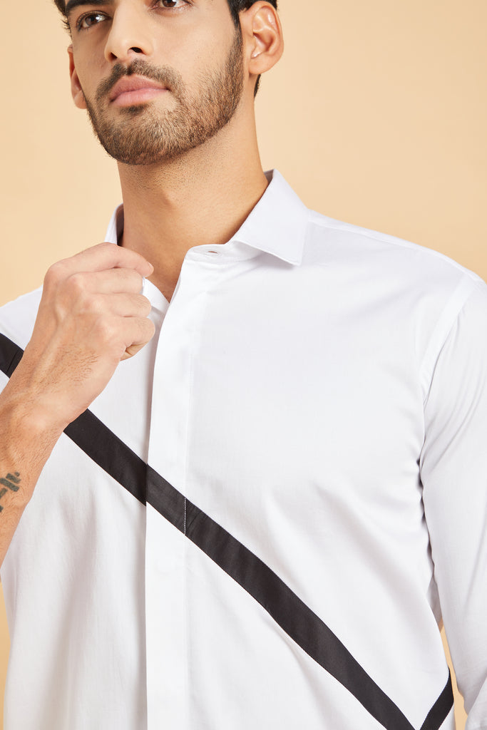 Scale Pattern Designer Men's Shirt by Hilo Design | Grocsy