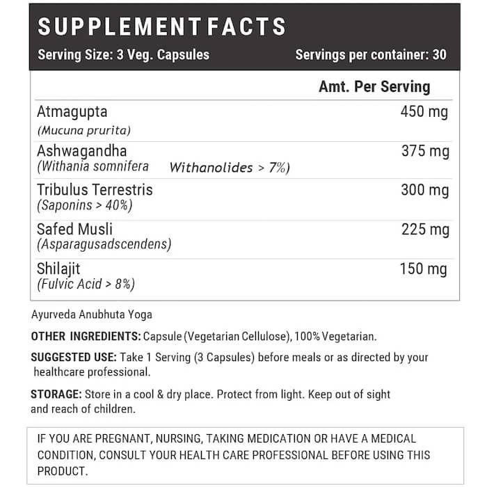 Inlife Vitality & Vigour Capsules | Grocsy