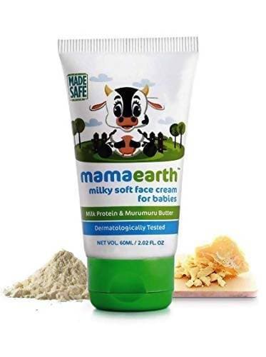 Mamaearth Dusting Powder + Shampoo + Face Cream For Babies Combo Pack | Grocsy
