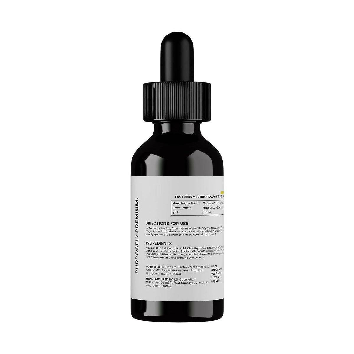 Vandyke Vitamin C + E + Ferulic 16% Face Serum | Grocsy