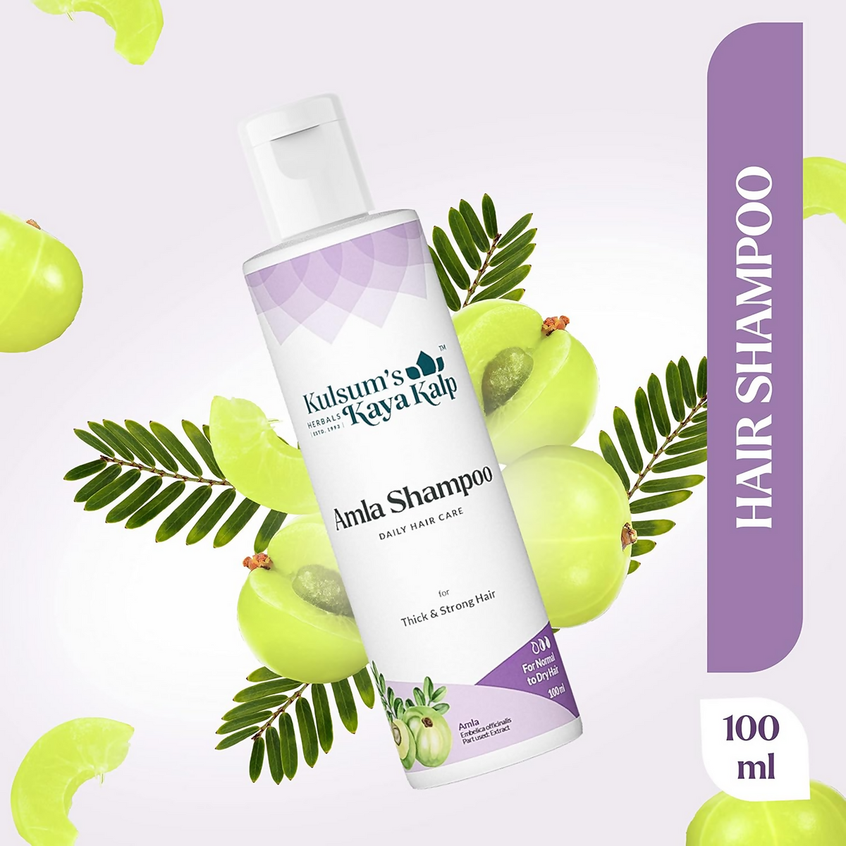 Kulsum's Kaya Kalp Amla Shampoo For Thick & Strong Hair | Grocsy