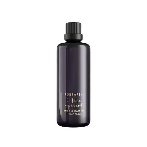 Purearth Bitter Apricot Body & Hair Oil | Grocsy