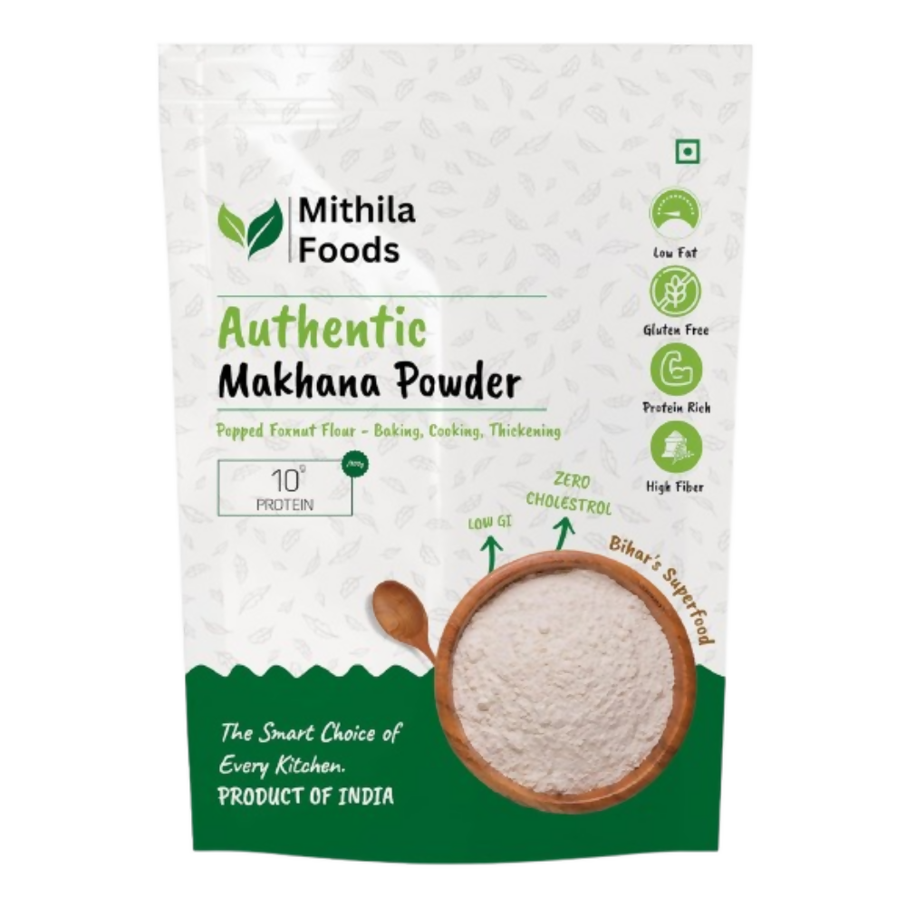 Mithila Foods Makhana Powder Premium Raw Fox Nut Flour | Grocsy