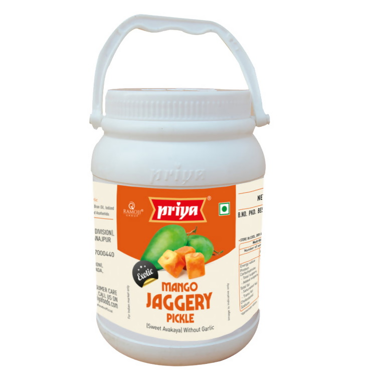 Priya Jaggery Mango Pickle (Without Garlic) | Grocsy